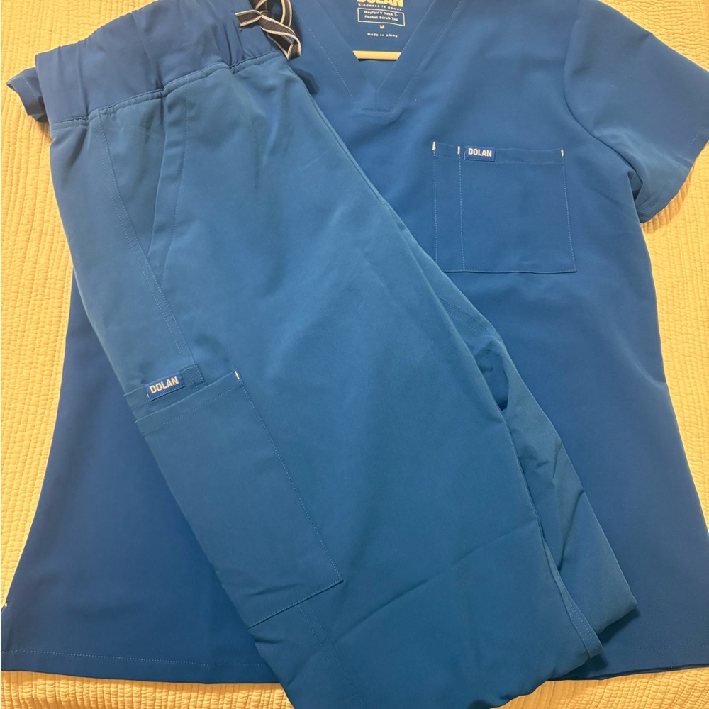 Dolan Royal Blue Scrub Set
